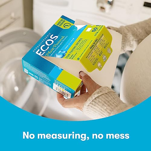ECOS Laundry Detergent Sheets No Plastic Jug for 114 Loads Vegan