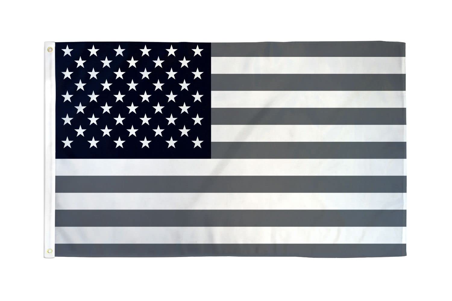 AZ FLAG - Black And Gray Usa Flag - 3x5 Ft - 100D Polyester American Banner with Two Metal Grommets - Fade Resistant - Vivid Colors - 3' x 5' Feet - 150x90 Cm