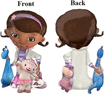 Disney Docs Mc Stuffins Birthday Party Balloon 65 Inches Foil Balloon Air Walker