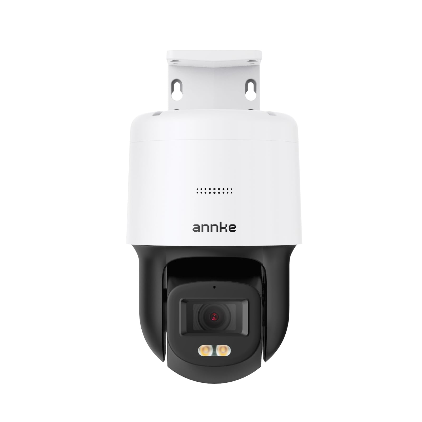ANNKE 3K 5MP PT CCTV POE Camera, Security IP Camera Outdoor with F1.0 Ture Color Night Vision, 340° Pan 110° Tilt, 2-Way Audio, Motion Alert, Remote Access, Support Micro SD Card Slot, NCPT500