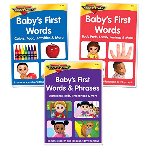 Amazon Com Baby S First Words 3 Dvd Set By Rock N Learn Rock N Learn Movies Tv