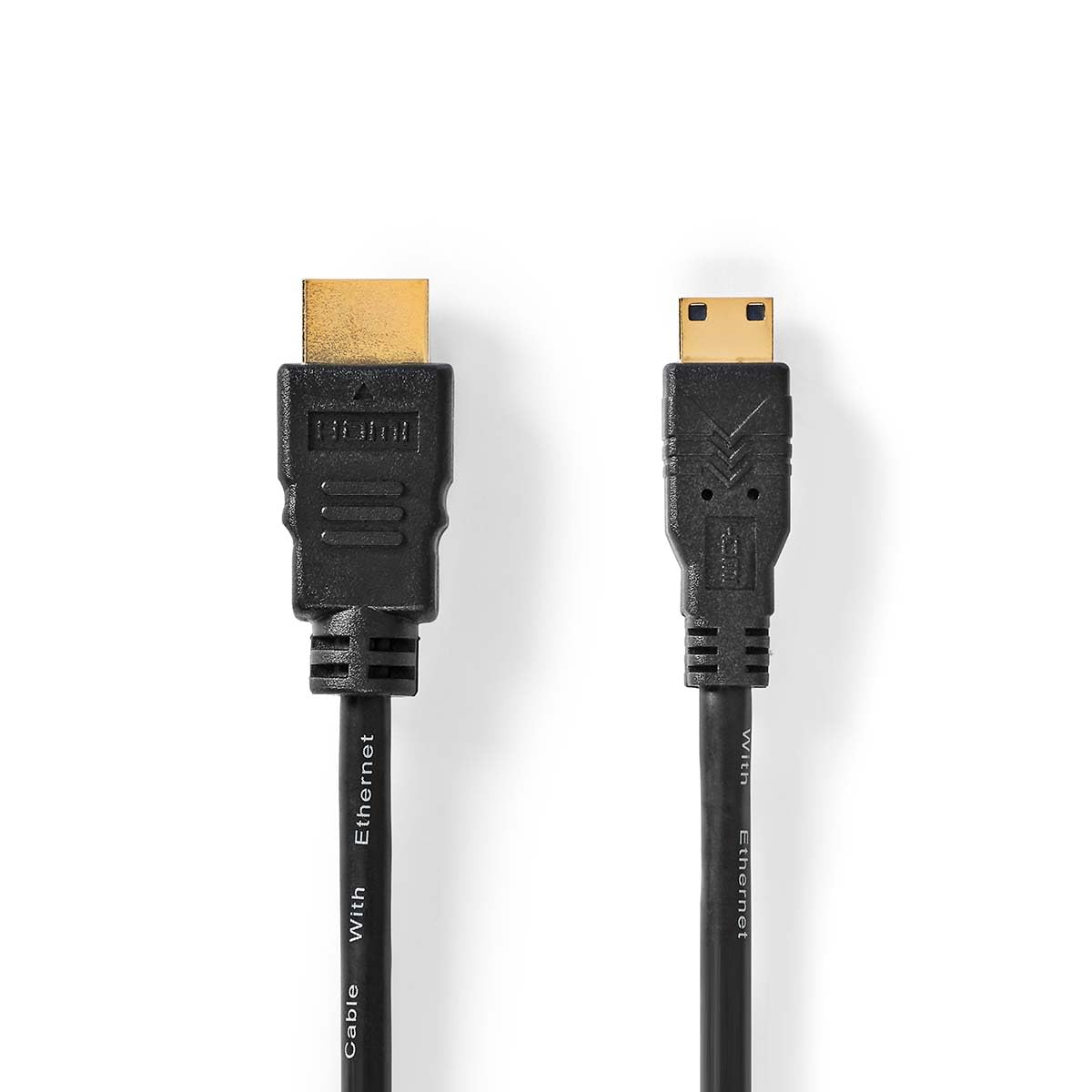 NEDIS High Speed HDMI™ Cable With Ethernet 1.5m, Mini Connector for LCD, Plasma TV or Home Cinema - Supports 4K, 3D, Deep Color, 1080p and Advanced Display Technologies
