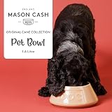 Mason Cash Cane Non Tip Dog Bowl 21 cm Ceramic Food Water Dish view 2
