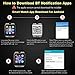 Smart Watch,Smartwatch for Android Phones, Smart Watches Touchscreen with Camera Bluetooth Watch Phone with SIM Card Slot Watch Cell Phone Compatible Android Samsung iOS Phone XS X8 7 6 5 Men Women