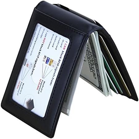 TANGYI New Design Bifold Mens RFID Blocking Genuine Leather Card Holder Wallet For Mens