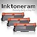Inktoneram Remanufactured Toner Cartridges Replacement for Brother TN660 TN-660 TN630 TN-630 High Yield HL-2340DW HL-2380DW HL-2300D DCP-L2540DW DCP-L2520DW MFC-L2700DW MFC-L2740DW (Black-3PK)