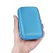 Zepthus Universal Carrying Travel Case Travel Electronics Organizer For USB Cable, Flash Drive, Headphone (Blue)