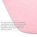 SUNBA YOUTH Pink Hexagon Pad Coral Soft Mat Rug Carpet for Kids Play Tent Playhouse (Thickness 1.2CM) (Light Pink)