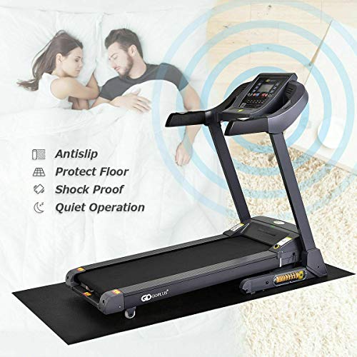 MD Group Cardio Machine Accessory, 36" x 78" Treadmill Fitness Equipment Mat