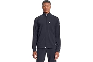 Infinity Cherokee Men's Zipper Warm-Up Jacket with Side Panels and Collar Cuffs CK305A