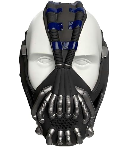 Bane Mask The Dark Knight Rises Cosplay Costume Accessories PVC Props Black : Toys & Games