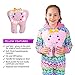 Zigora Tooth Fairy Pillow LED Kit - 5 Piece Memorable Bundle Gift Set for Girls, Includes 1 LED Pillow, 2 Toothbrushes, 1 Keepsake Box, 1 Lost Tooth Certificate Pad & 4 AA Batteries.