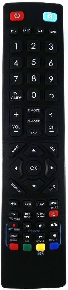 Genuine Black TV Remote Control for Technika 32-E251