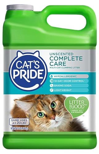 Cat's Pride Premium Lightweight Clumping Litter: Complete Care