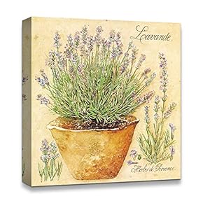 Canvas Wall Art Abstract Antique Style Design Painting Artwork for Home Prints Framed - 12x12 inches