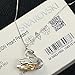 Osiana Swan Pendant Necklace Jewelry Gift With Crystal from Swarovski Elements Platinum-Plated ,18