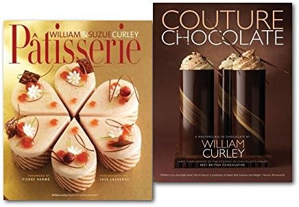 William Curley A Masterclass Couture Chocolate and Patisserie 2 Books Collection Set