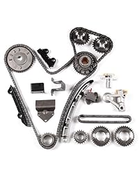 scitoo Juego de Cadena de sincronización con engranajes para 06 08 SUZUKI GRAND VITARA 2.7l V6 DOHC H27 A de 24 V