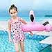 Miniatree Toddler Girls Swimsuit Skirt - Kid One Piece Swimwear Baby Bathing Suit Cute Swimming Rash Guards