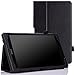MoKo Sony Xperia Z3 Tablet Compact Case - Slim Folding Cover Case for Xperia Z3 8 Inch Tablet Compact, BLACK (With Smart Cover Auto Wake / Sleep)