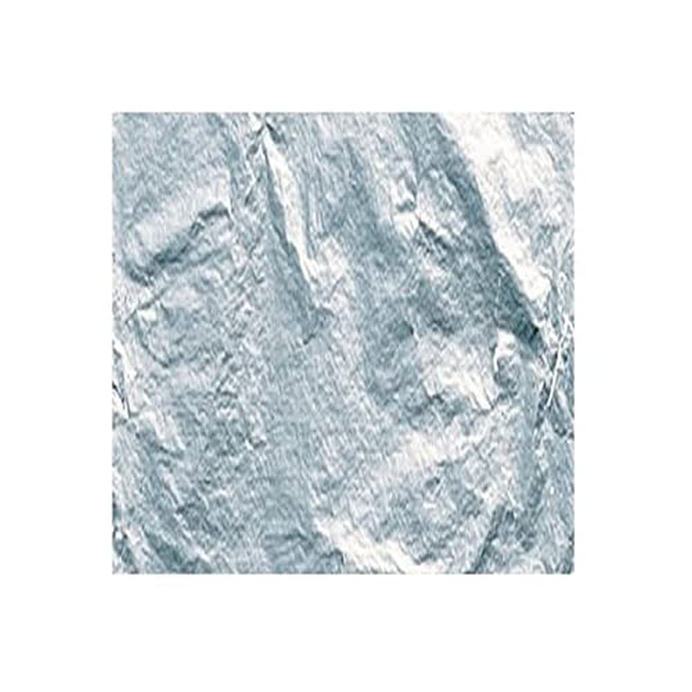 Genuine Adherent Silver Foil, 95mm x 95mm, Pack of 25