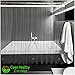 Clean Healthy Living Premium PEVA Clear Shower Curtain Liner with Magnets & Suction Cups - 70 X 71 in. Long