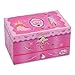 Princess Kids Musical Jewelry Box - Hot Pink Glittery Kids Music Box With Ring Holder - Lucy Locket