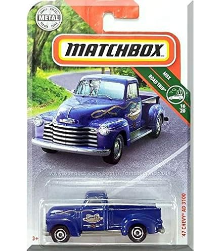 Amazon.com: Matchbox Road Trip Series '47 Chevy AD 3100 16/20