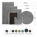 MAYSHINE Plush Shaggy Chenille Bath Mat | Extra Soft, Super Absorbent, Non-Slip Bathroom Rug | Fluffy Microfiber, Area Rug Sets for Bathroom Floor, Kitchen, Living Room | 32