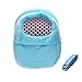 DETOP Pet Carrier Bag Hamster Portable Breathable Outgoing Bag for Small Pets Like Hedgehog,Sugar Glider and Squirrel etc(Large)