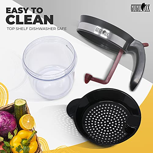 Fat Separator with Bottom Release 4Cup Gravy Separator & Fat Separator