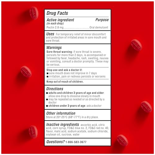 LUDENS DELICIOUSLY SOOTHING THROAT DROPS, WILD CHERRY FLAVOR, 90 COUNT