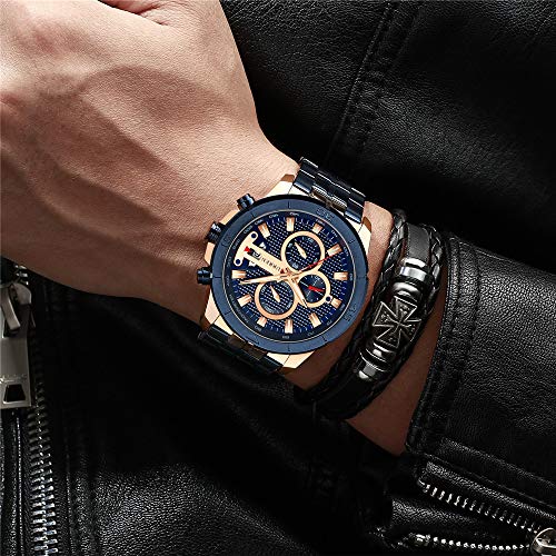 Reloj Masculino - Reloj de pulsera para hombre (acero inoxidable) - Imagen 4