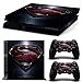 PS4 Designer Skin Decal for PlayStation 4 Console System and PS4 Wireless Dualshock Controller -Superman#7