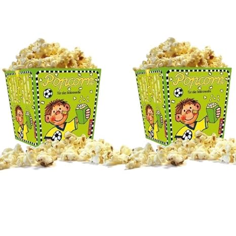 Lutz Mauder - 2 vasos de palomitas dulces para microondas (200 gr ...