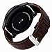 KADES Genuine Leather Retro Cowhide Band with quick release pin for Samsung Gear S3 Classic and Gear S3 Frontier Smart Watch (Large,Coffee)
