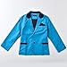 GEUBACK Children Boys Polka Do Blazer Jacke Blue 10(CN 140)