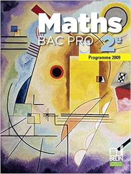 Amazon Fr Maths 2e Bac Pro Programme 2009 Petit Format Guillemeney David Mellon Frederic Rejneri Christophe Collectif Livres