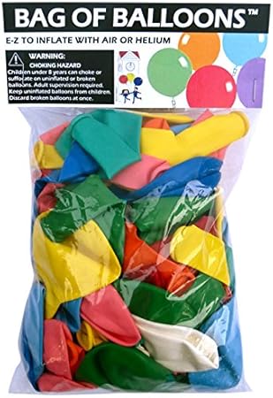 72 ct. Assorted Color Latex Balloons 