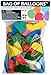 Bag of Balloons - 72 ct. Assorted Color Latex Balloons primary