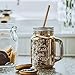 Hiware 12-Pack Gold Stainless Steel Straws Reusable with Case - Metal Drinking Straws for 30oz & 20oz Tumblers Dishwasher Safe, 2 Brushes Included