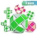 Snake Cube,Large Magic Ruler Set Toys Snake Rubiks Cube Gift for Child Relaxation & Improved Concentration Ideal Gift for Kids & Adults(6 Pack)