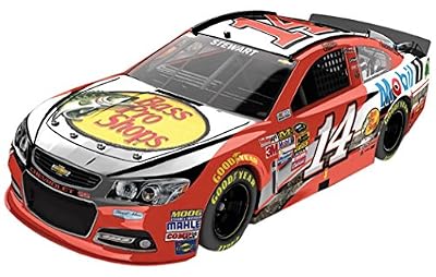 Tony Stewart 14 Bass Pro Shops 2014 SS Liquid Color Chevrolet Sprint Cup Diecast Car, 1:24 Scale Elite HOTO, Official Diecast of NASCAR