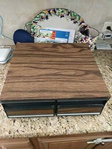 Amazon.com: 24 Capacity VHS Cassette Tape Holder Case Storage Cabinet