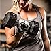 Harbinger 13919 Women's FlexFit Weightlifting Gloves with Flexible Cushioned Leather Palm (Pair), White, Small