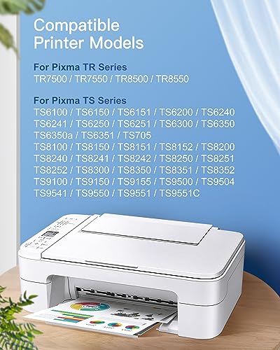 GPC Image CLI-581 PGI-580 XXL Compatible Ink Cartridges Replacement for Canon 581 580 XXL for TS8150 TS6150 TS8250 TS6151 TR8550 TR7550 TS8151 TS9150 (PGBK/Black/Cyan/Magenta/Yellow, 5-Pack)