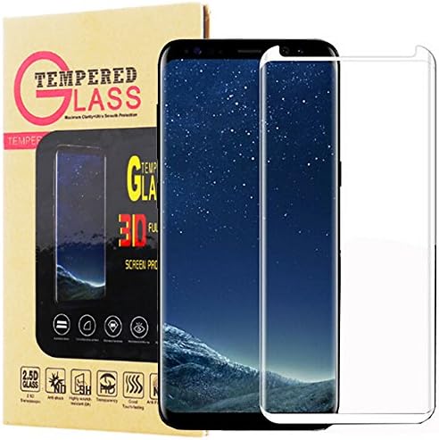 Galaxy S8 Screen Protector,Galaxy S8 Screen Protector Glass,Lyche [Scratch-resistant][Anti-Scratch] [3D Curved Glass]Screen Protector for Samsung Galaxy S8