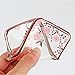 iphone 7 Plus Case,Secret Garden Butterfly Floral Flower Bling Swarovski Rhinestone Rubber Soft TPU Silicone Gel Bumper Case for Apple iphone 7 Plus 5.5