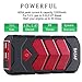 BASAF Car Jump Starter 600A Peak (up to 5.0L Gas or 2.8T/3.0L Diesel), Portable Battery Booster Pack Emergency Kit, JX10 Multifunction Power Bank with Smart USB Charge Port, LED SOS Light
