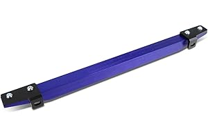Auto Dynasty Compatible with Honda Civic Aluminum Rear Lower Subframe Tie Bar (Blue) - EP ES EV